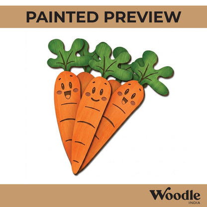 Carrots Pre Marked MDF Design 1