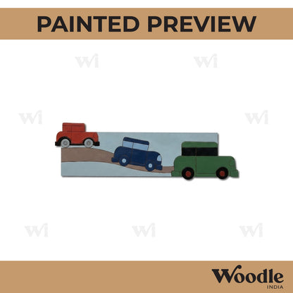 Cars Pre Marked Base MDF Design 1
