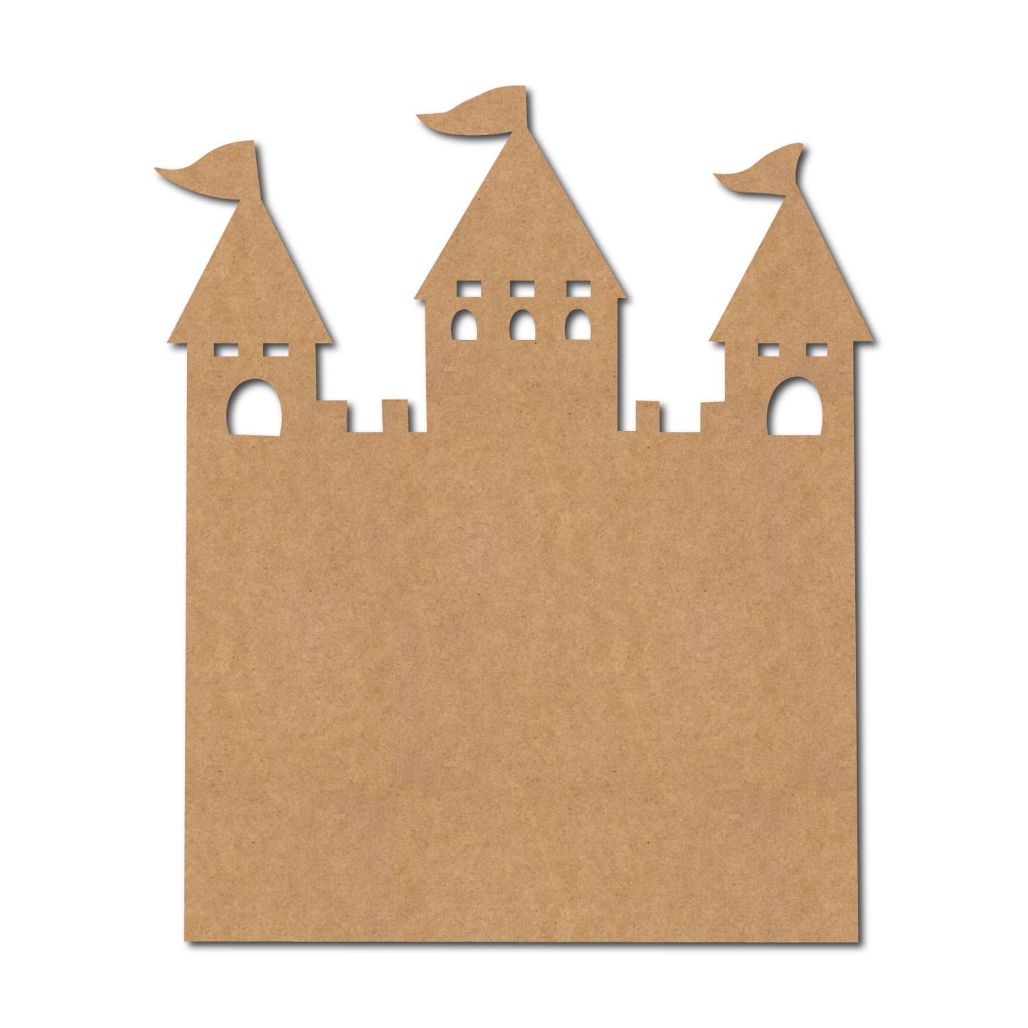 Castle Cutout MDF Design 1