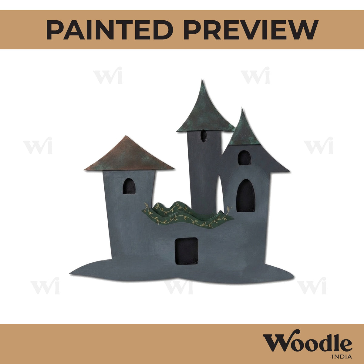 Castle Cutout MDF Design 2