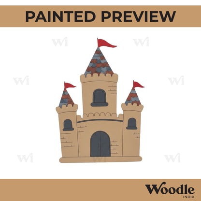 Castle Pre Marked MDF Design 1