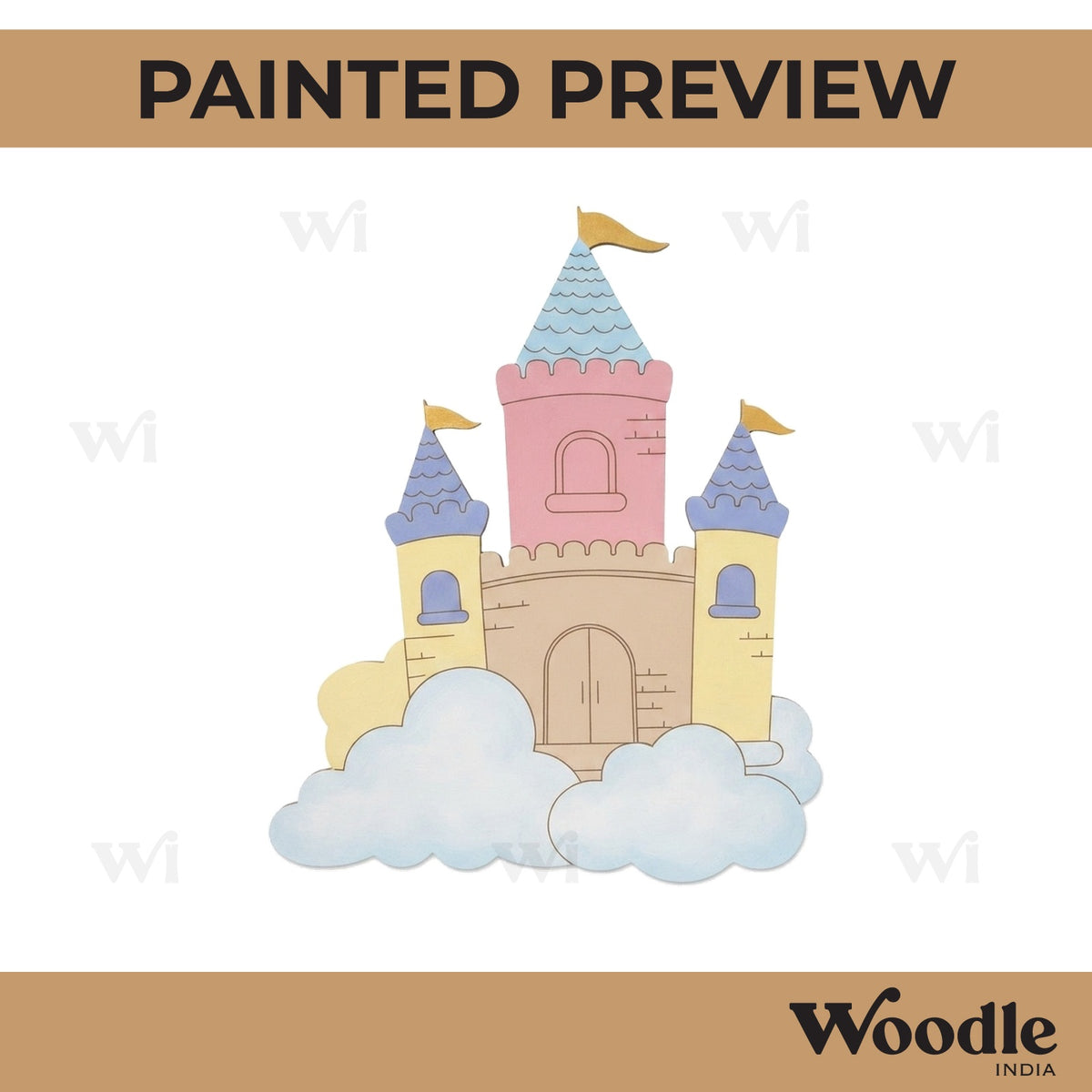 Castle Pre Marked MDF Design 2