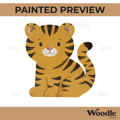 Cat Cutout MDF Design 11