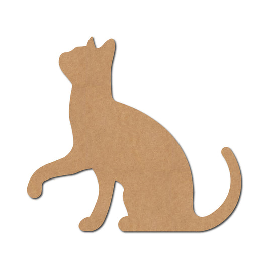 Cat Cutout MDF Design 3