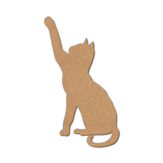 Cat Cutout MDF Design 4