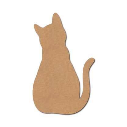 Cat Cutout MDF Design 8