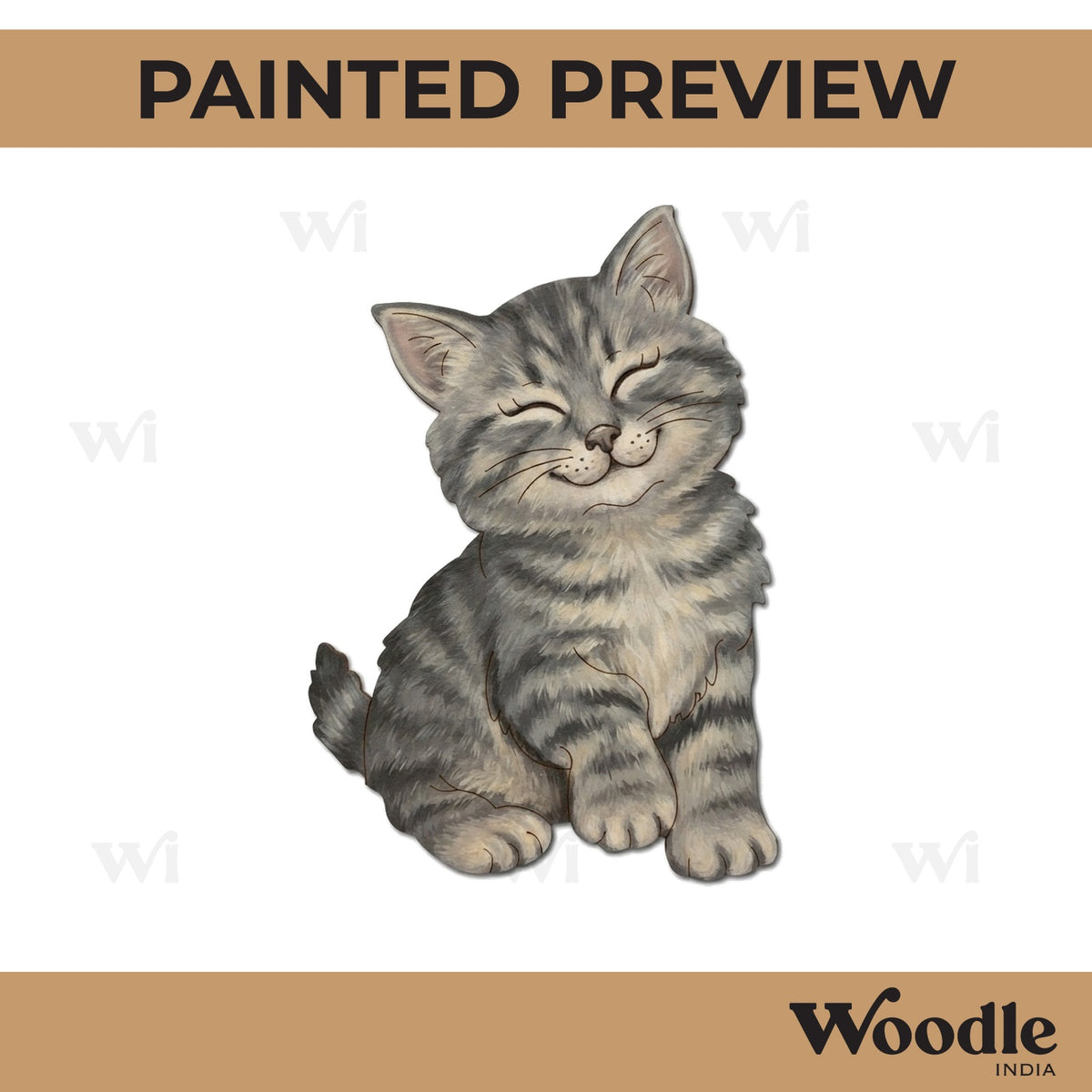 Cat Pre Marked MDF Design 1
