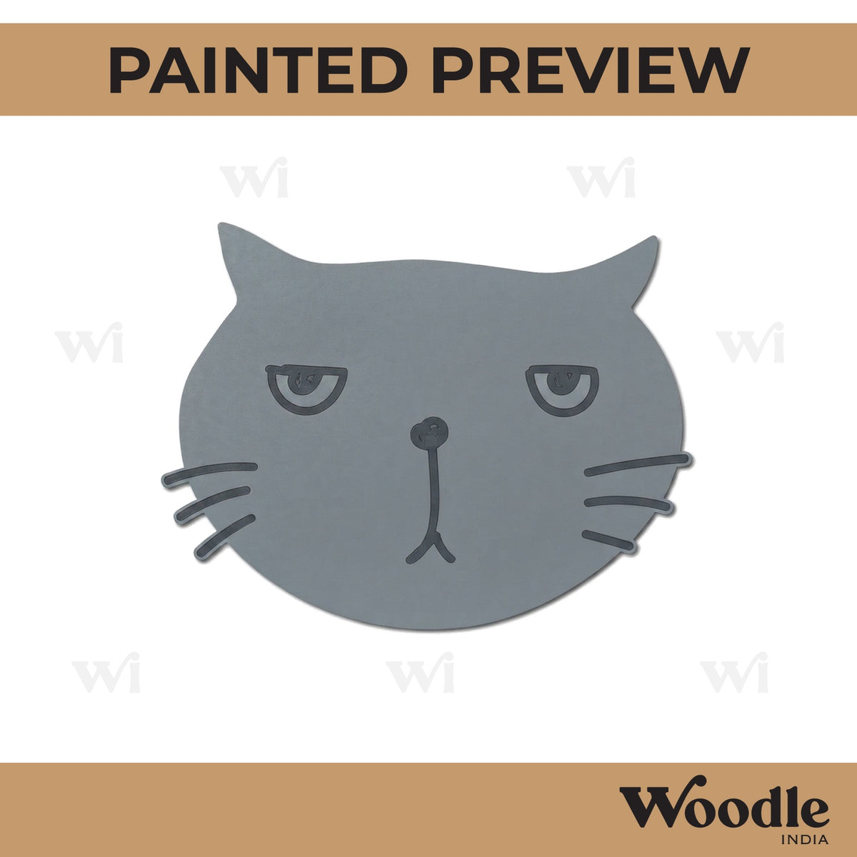 Cat Pre Marked MDF Design 10