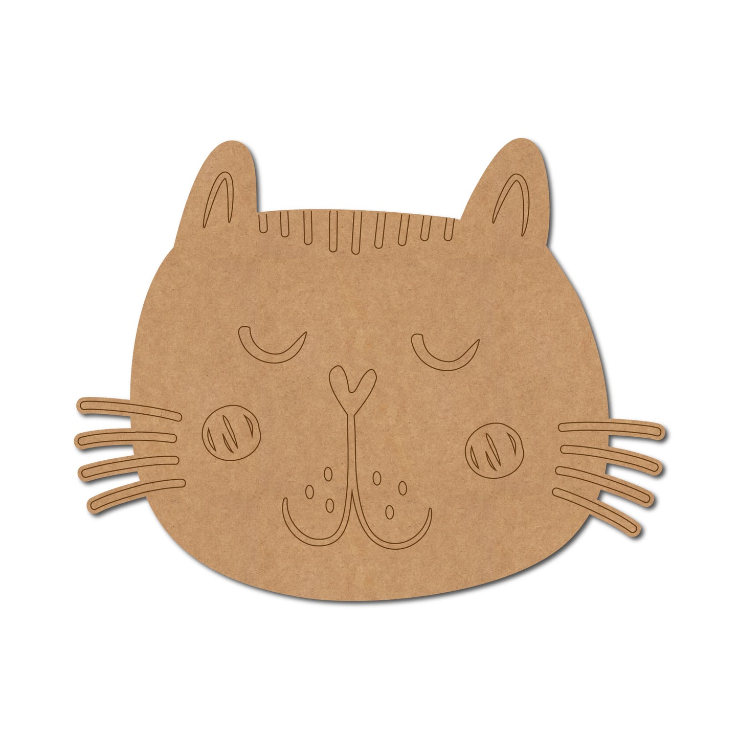 Cat Pre Marked MDF Design 16