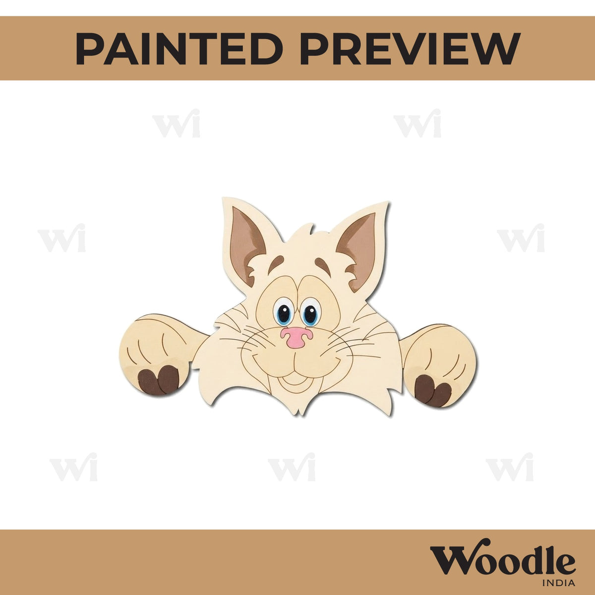 Cat Pre Marked MDF Design 17