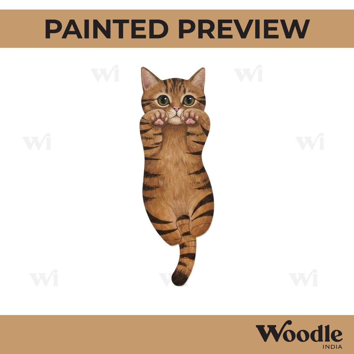 Cat Pre Marked MDF Design 18