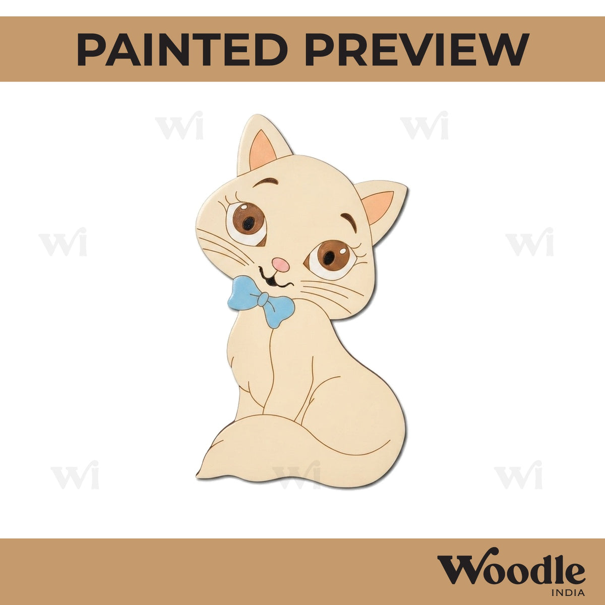 Cat Pre Marked MDF Design 21