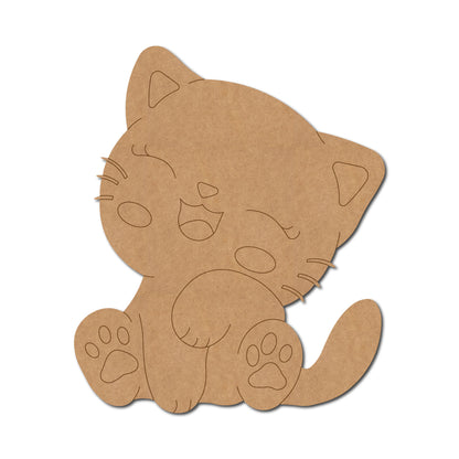 Cat Pre Marked MDF Design 23