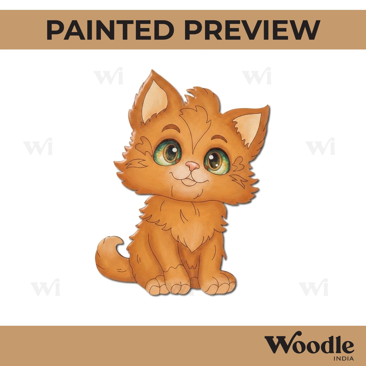 Cat Pre Marked MDF Design 24
