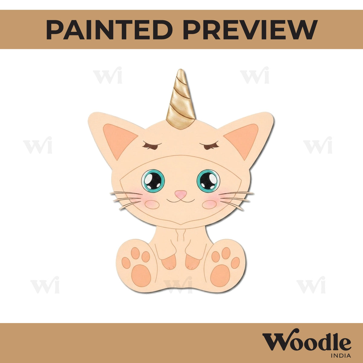 Cat Pre Marked MDF Design 26