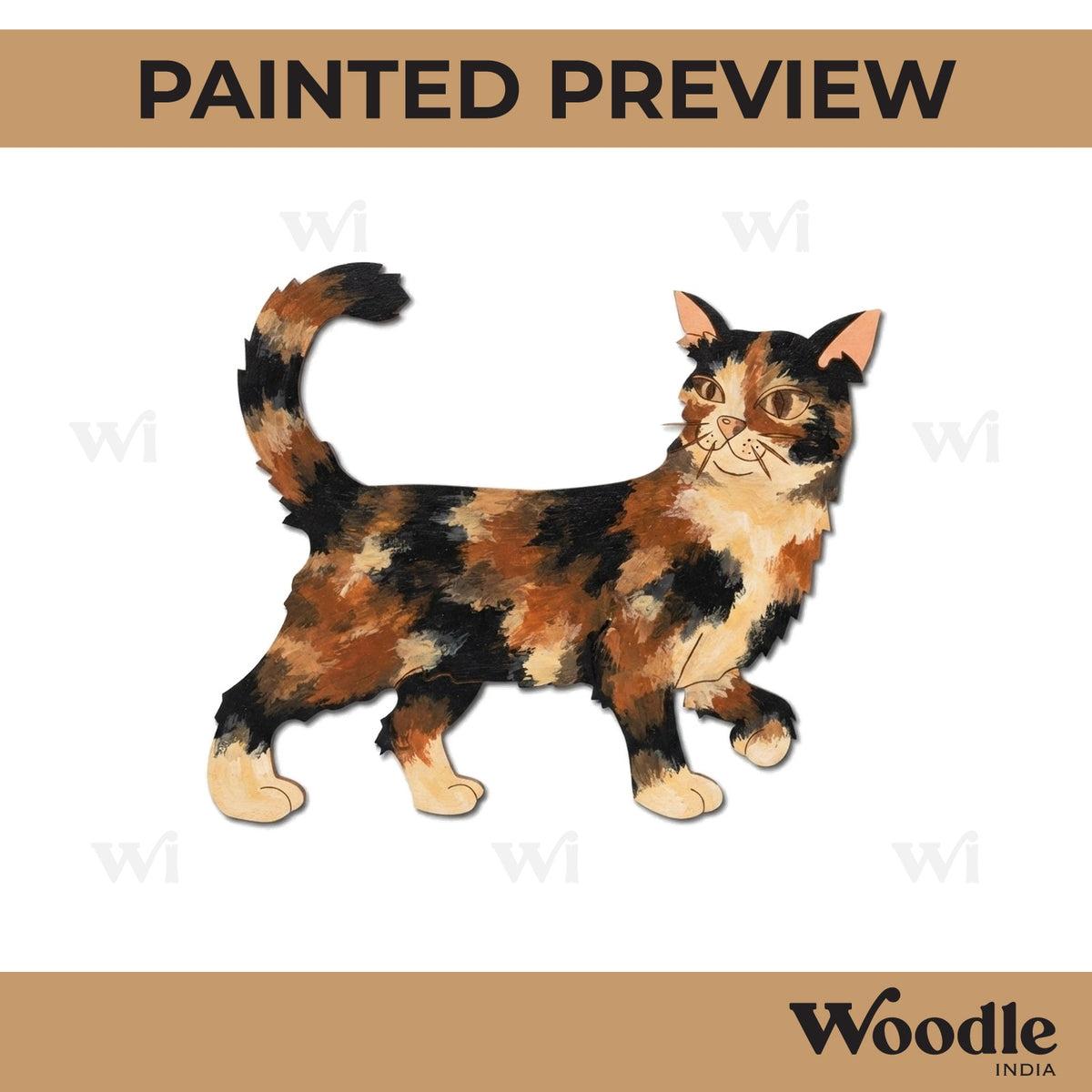 Cat Pre Marked MDF Design 27