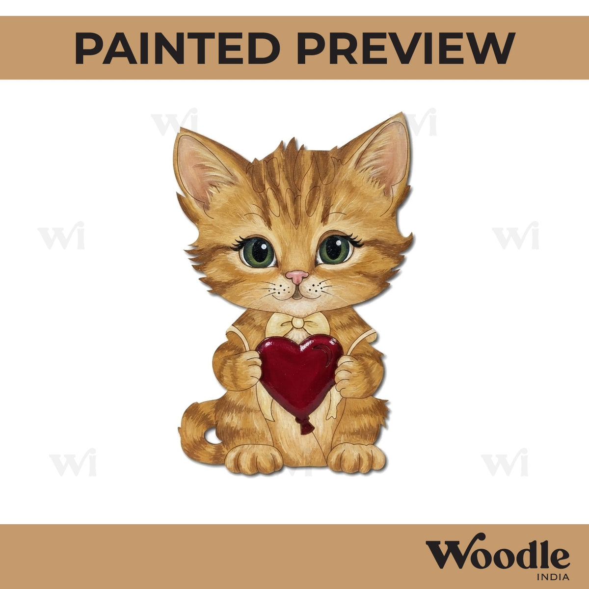 Cat Pre Marked MDF Design 30