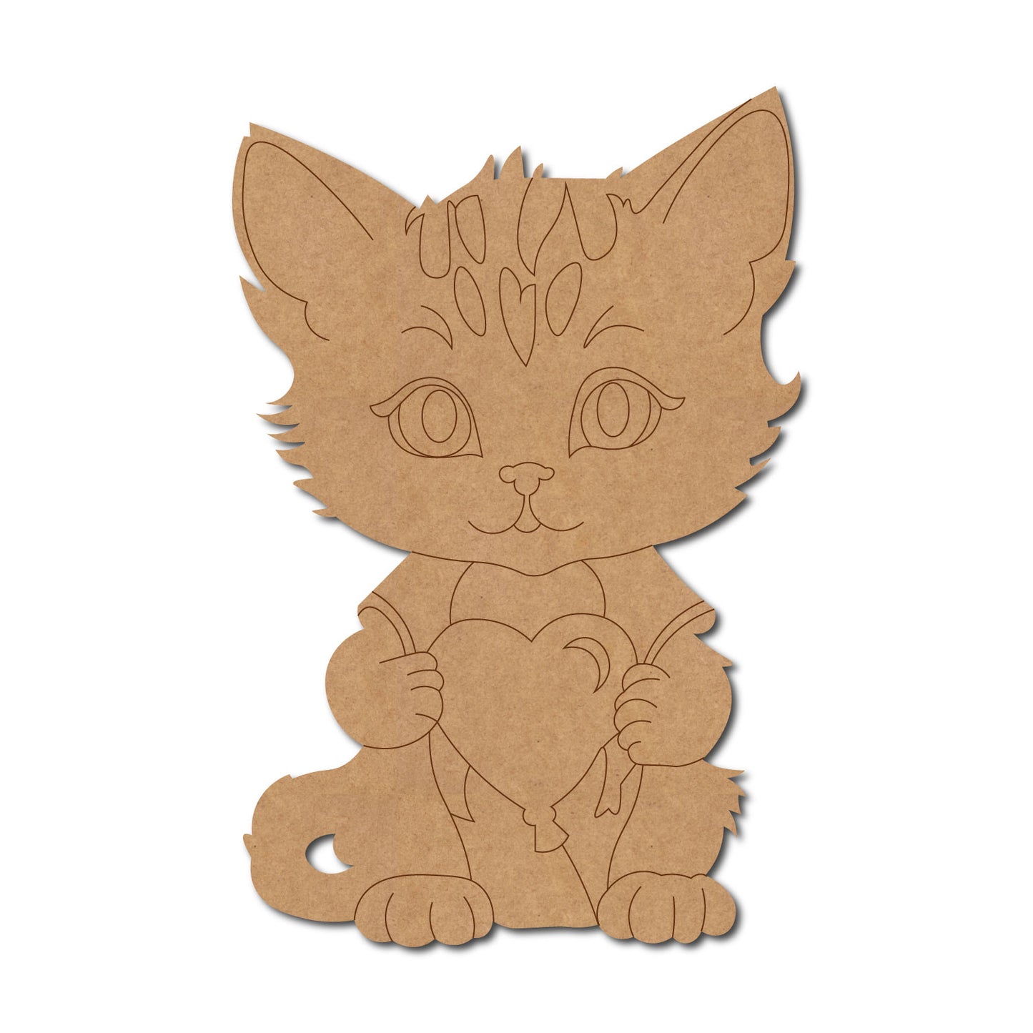 Cat Pre Marked MDF Design 30