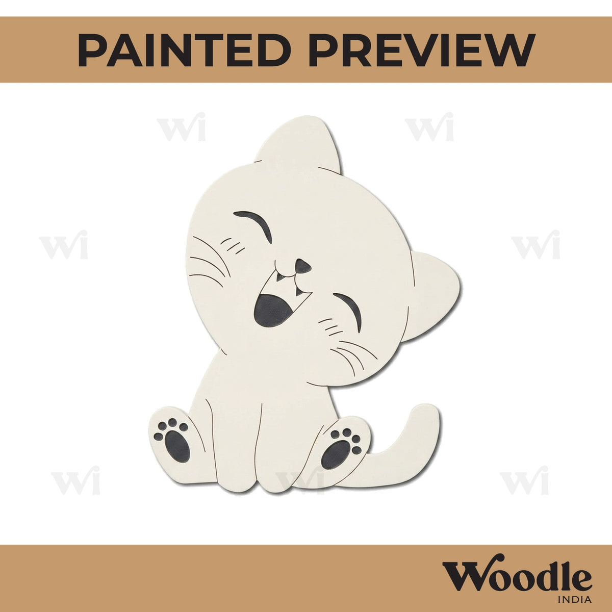 Cat Pre Marked MDF Design 31