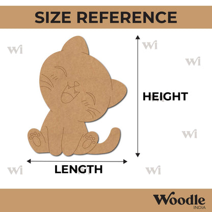 Cat Pre Marked MDF Design 31