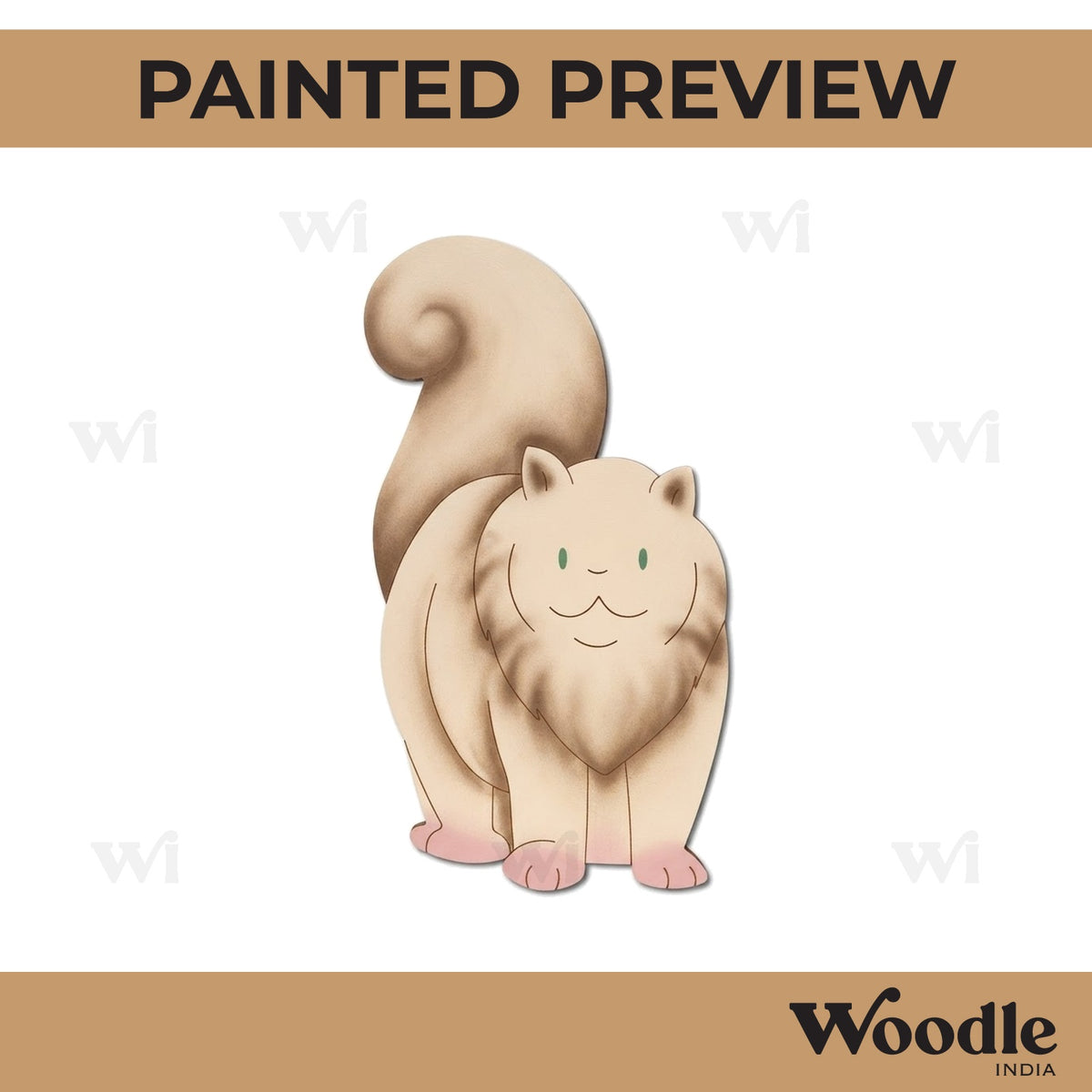 Cat Pre Marked MDF Design 5