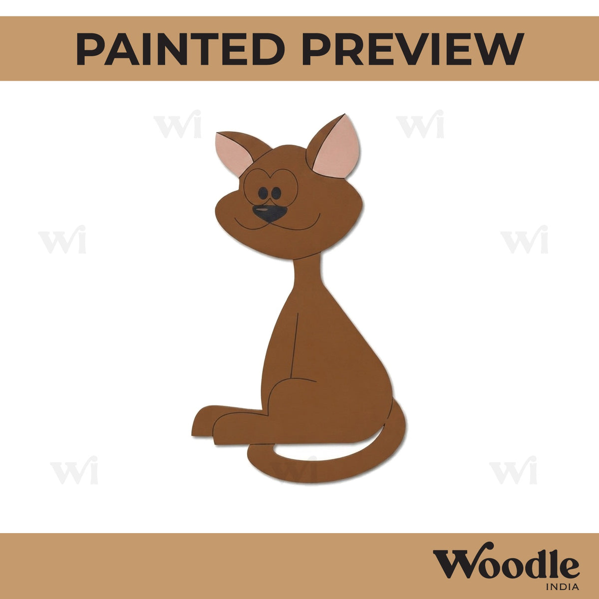 Cat Pre Marked MDF Design 7