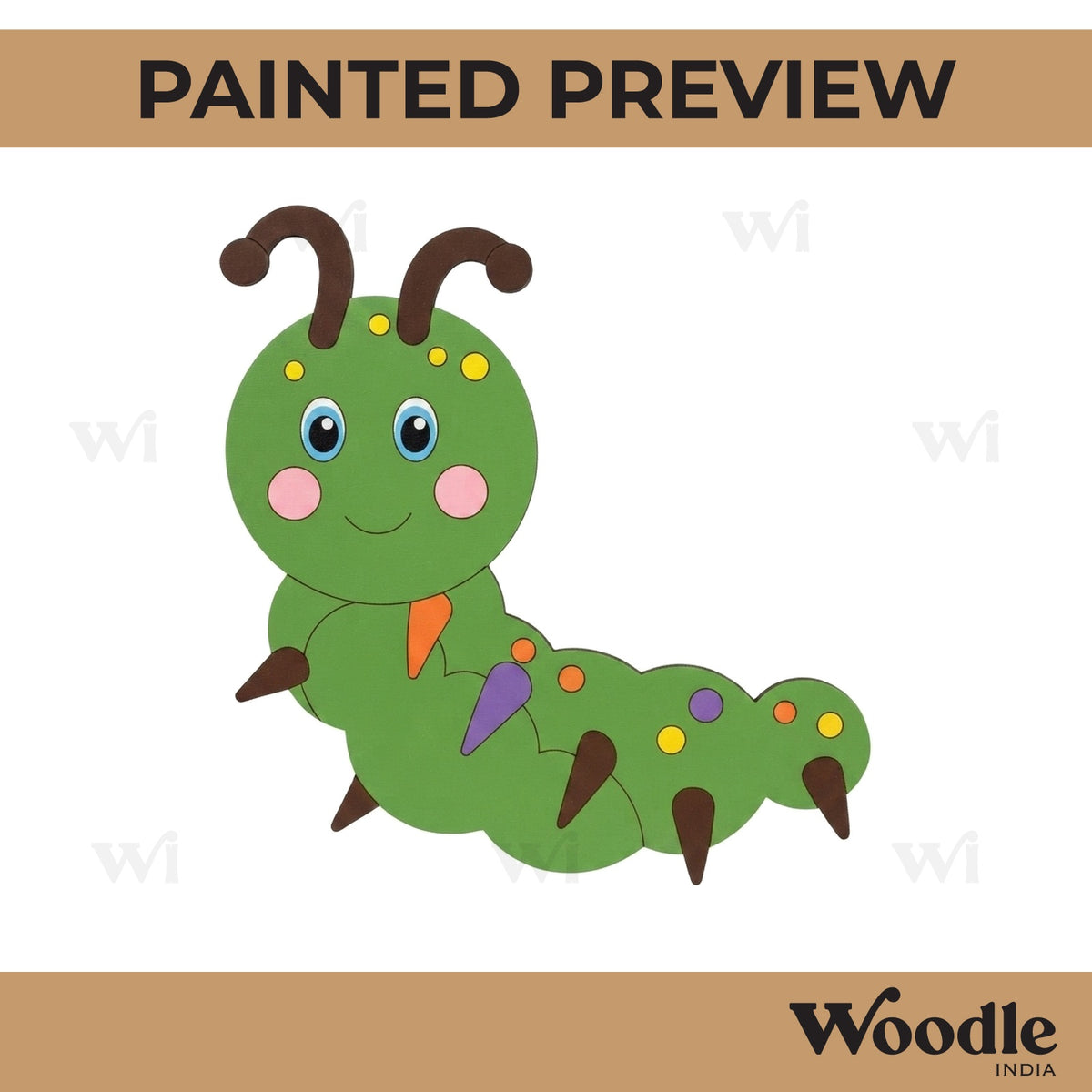 Caterpillar Pre Marked MDF Design 3