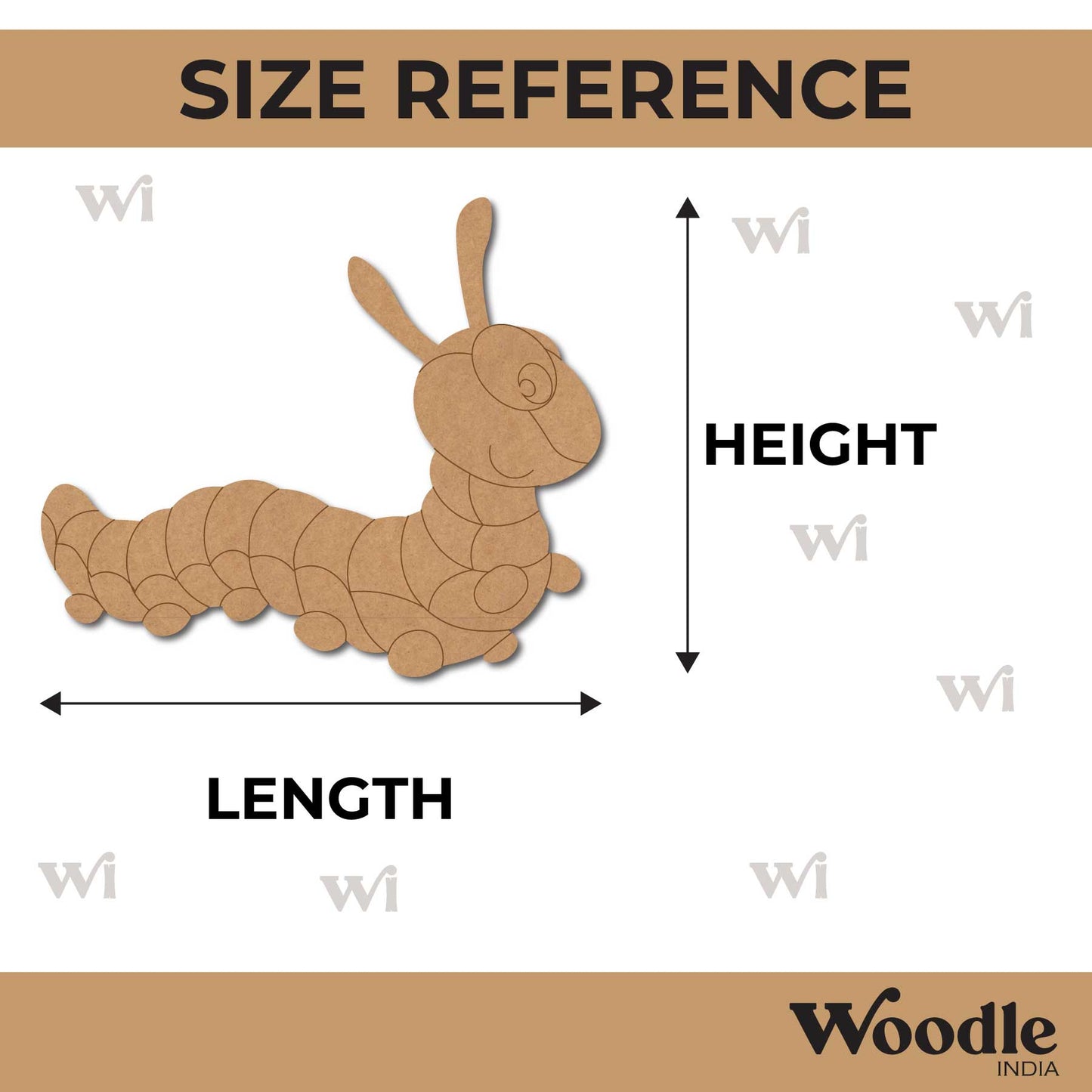 Caterpillar Pre Marked MDF Design 7