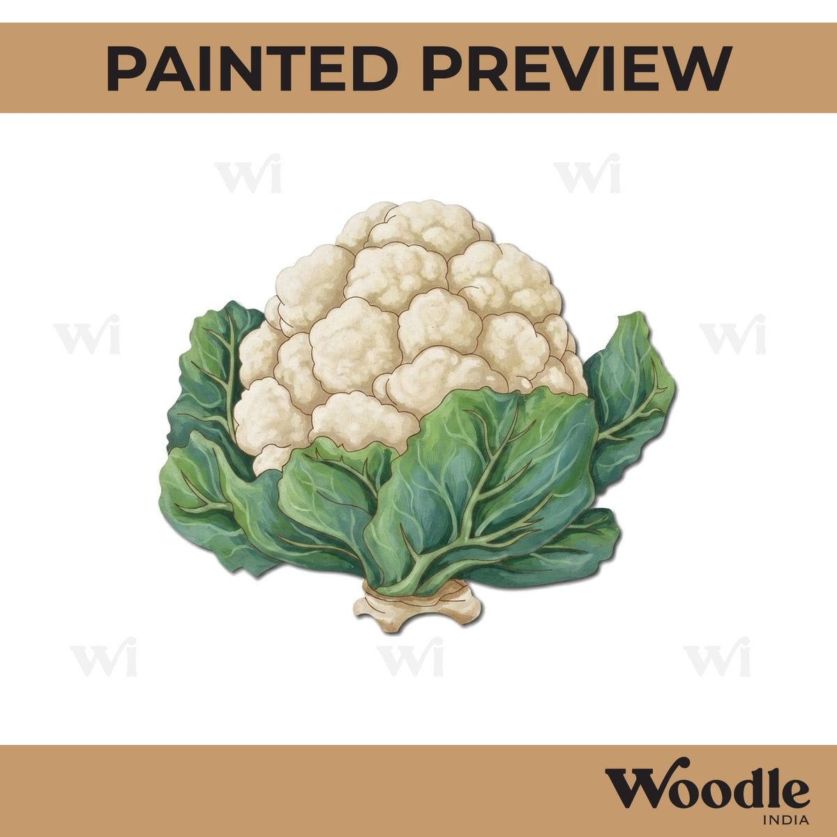 Cauliflower Pre Marked MDF Design 2