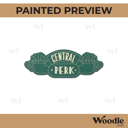 Central Perk Friends Pre Marked MDF Design 1