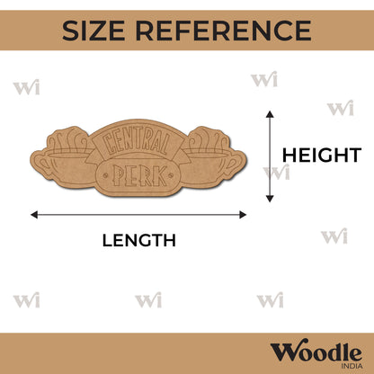 Central Perk Friends Pre Marked MDF Design 1