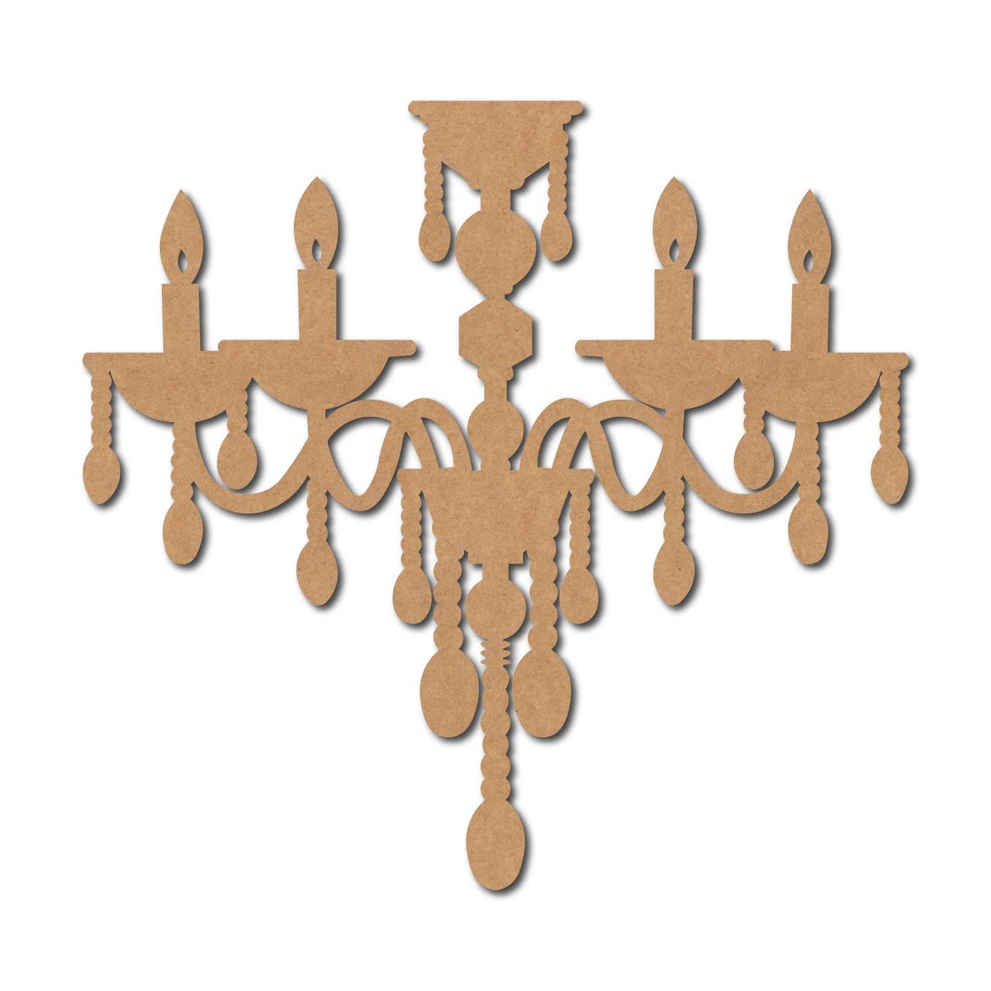 Chandelier Cutout MDF Design 1