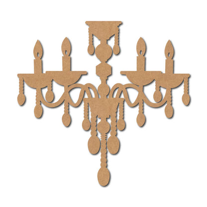 Chandelier Cutout MDF Design 1