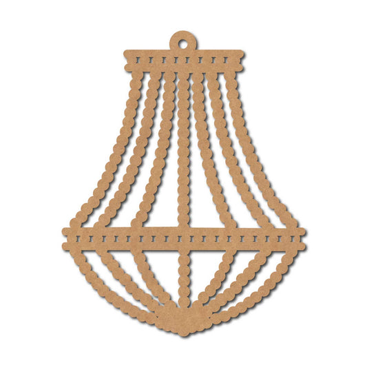 Chandelier Cutout MDF Design 2