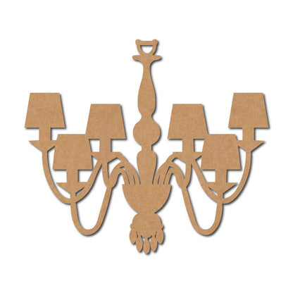 Chandelier Cutout MDF Design 3