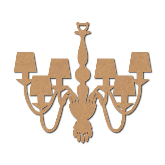Chandelier Cutout MDF Design 3