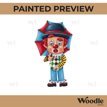 Charlie Chaplin Cartoon Pre Marked MDF Design 11