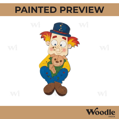Charlie Chaplin Cartoon Pre Marked MDF Design 6