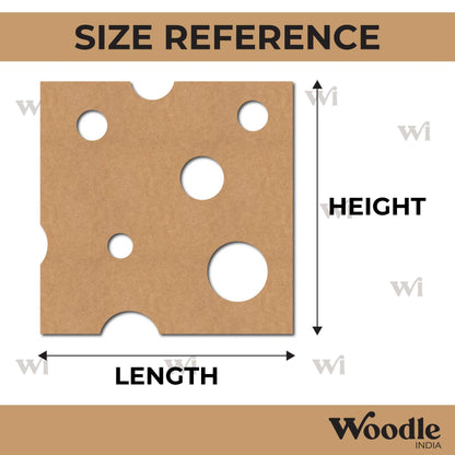 Cheese Cutout MDF Design 2