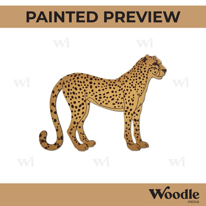 Cheetah Pre Marked MDF Design 1