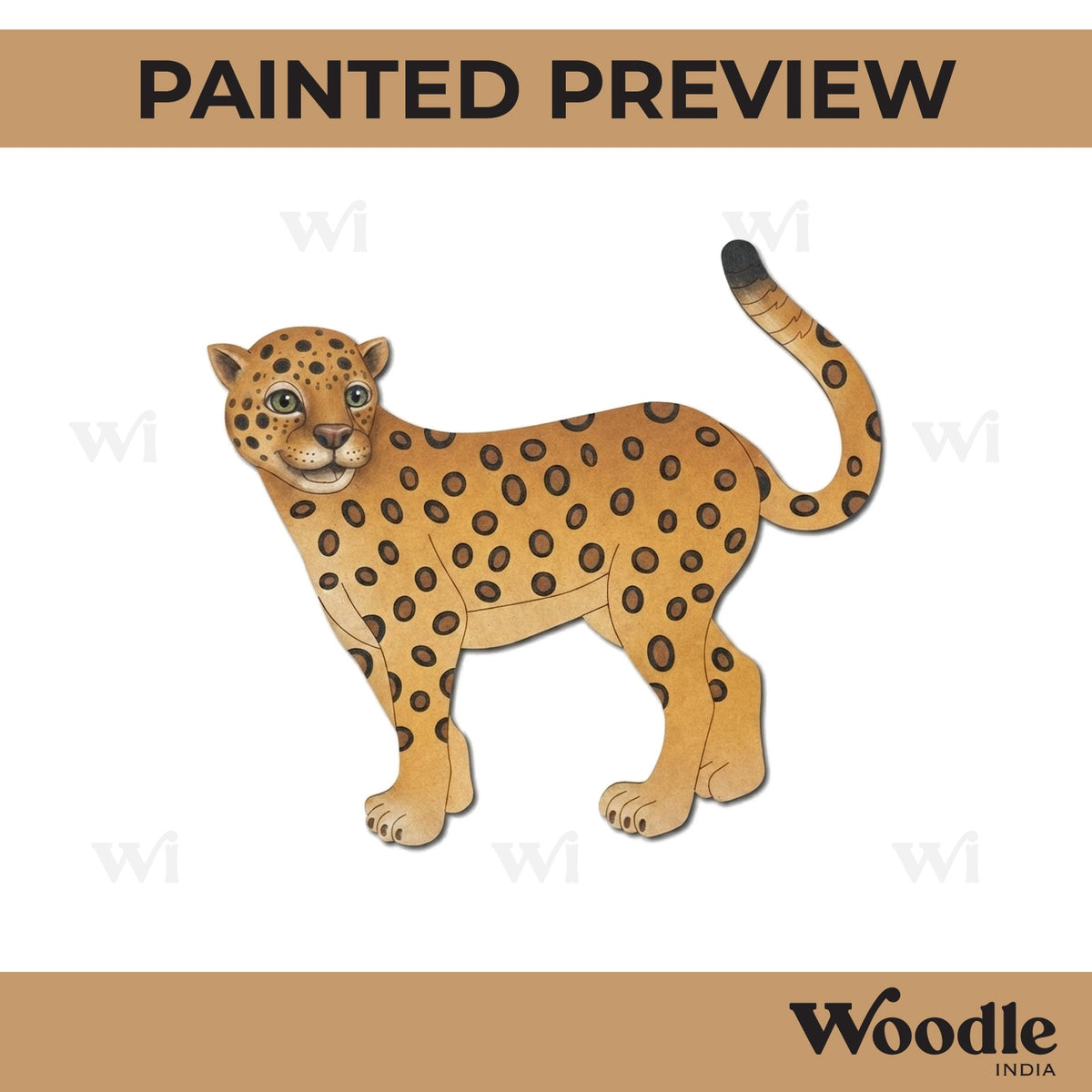 Cheetah Pre Marked MDF Design 2