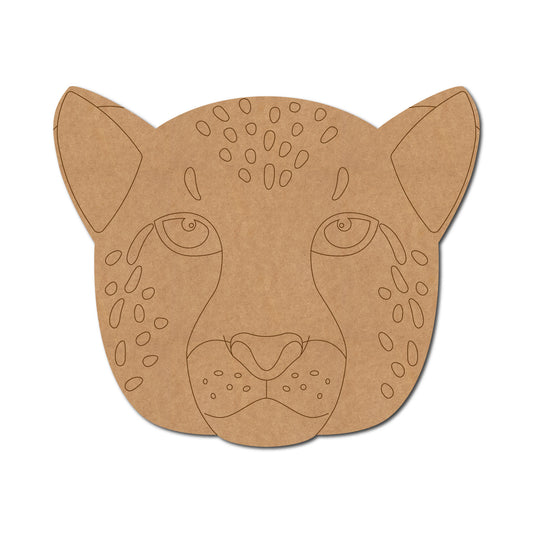 Cheetah Pre Marked MDF Design 4