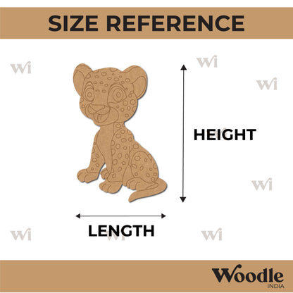 Cheetah Pre Marked MDF Design 5