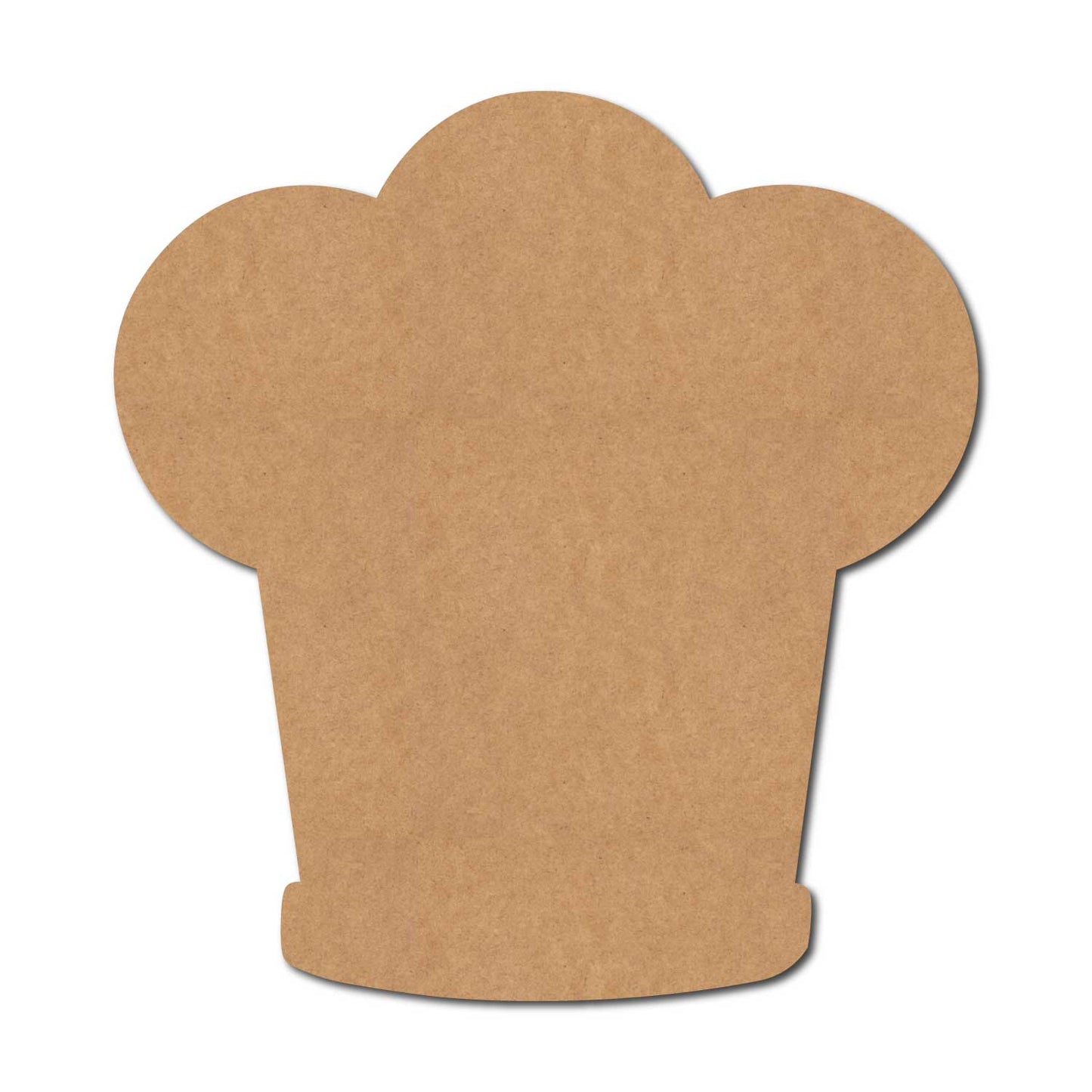 Chef Cap Cutout MDF Design 1