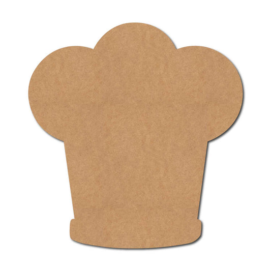 Chef Cap Cutout MDF Design 1