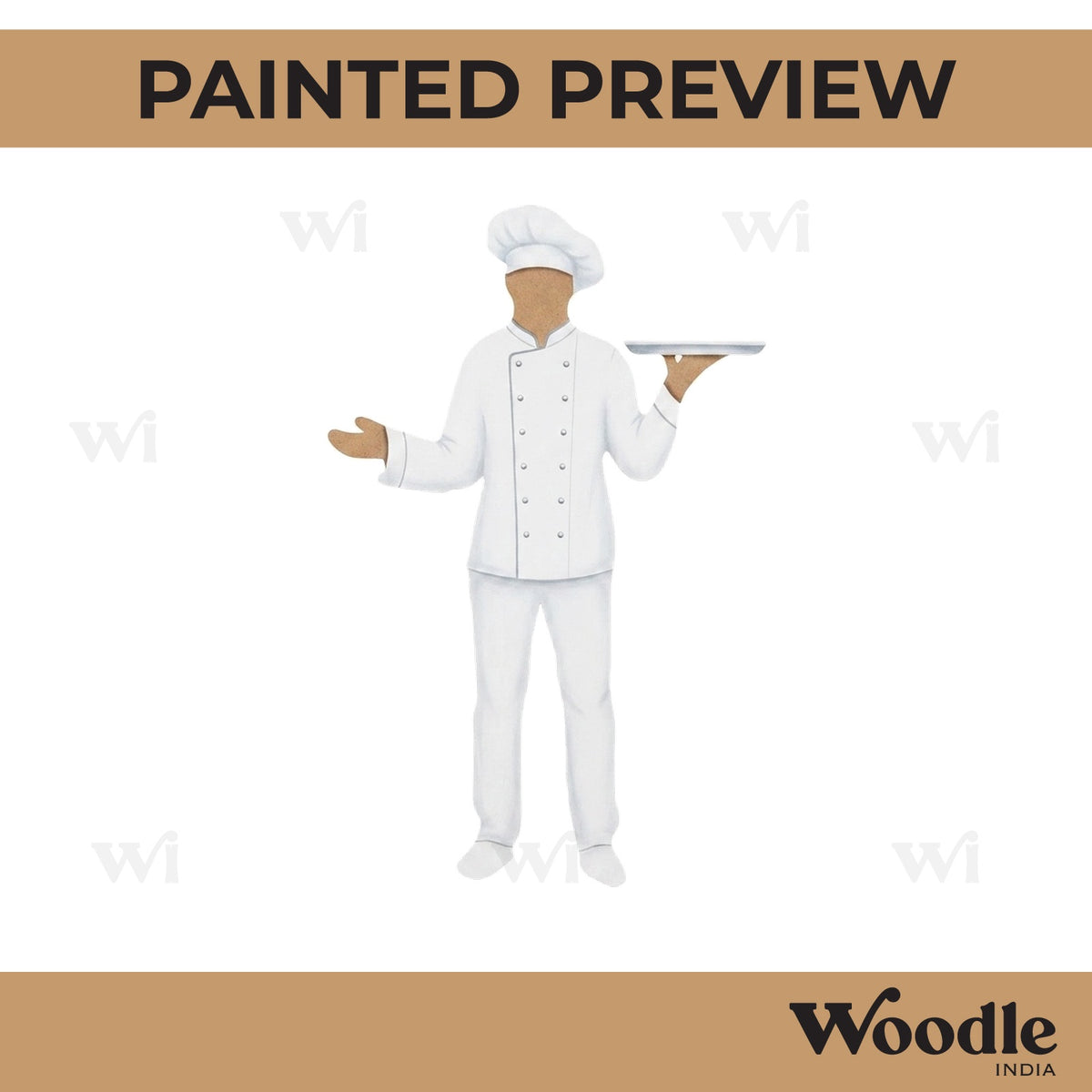 Chef Cutout MDF Design 1