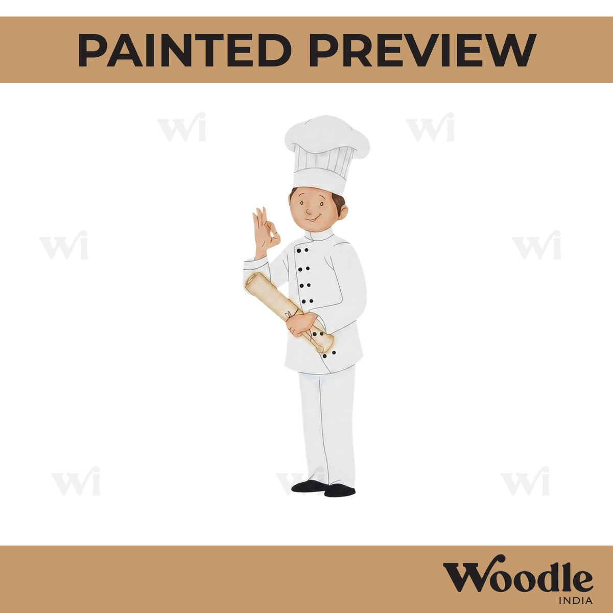 Chef Pre Marked MDF Design 5