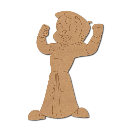 Chhota Bheem Pre Marked MDF Design 3