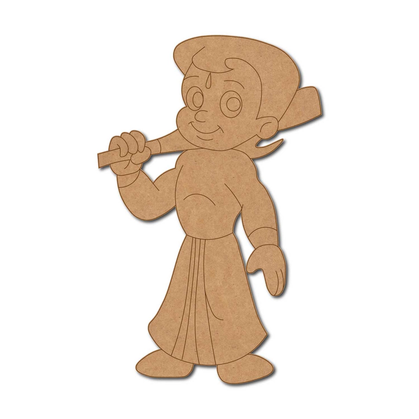 Chhota Bheem Pre Marked MDF Design 5