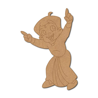 Chhota Bheem Pre Marked MDF Design 6